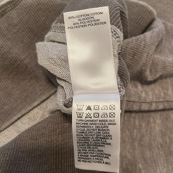 Lucky Brand Sweatshirt Gray Washed Size 1X - Picture 8 of 10